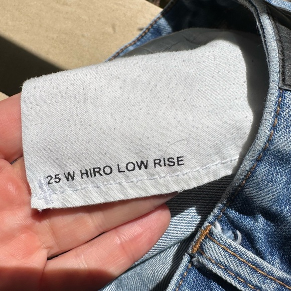 BDG Jeans-Straight Leg-Light Wash-Aged-Size 25-Low Rise - Picture 7 of 13